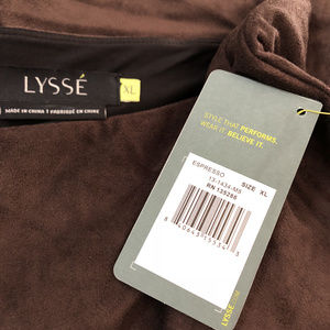 Lyss/é Womens Back Slit Sude Lysse Womens Sportswear 13-1434-M8